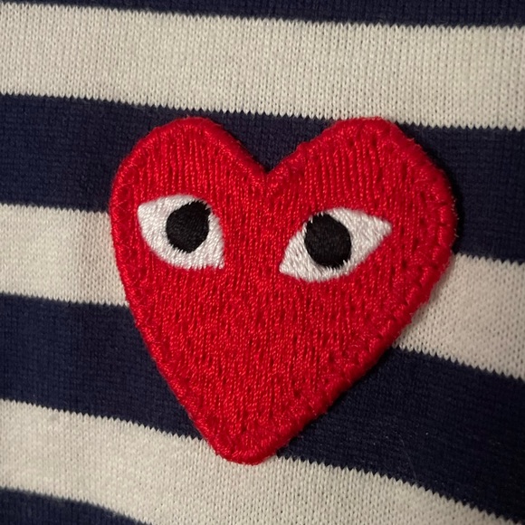 CDG - Comme des Garçons striped long sleeve shirt - Picture 2 of 4